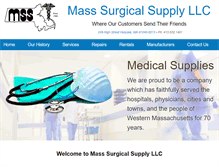 Tablet Screenshot of masssurgical.com